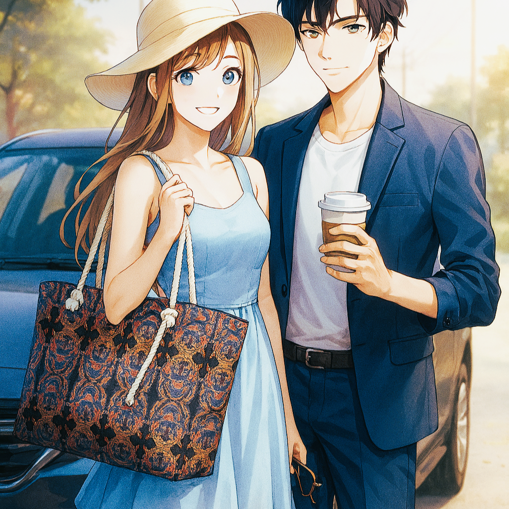 Wings of Rebirth: Hokusai Phoenix-Inspired Oversized weekender bag -  | Japanese Art Bag