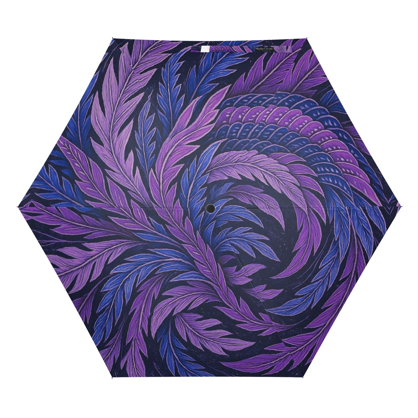 Hokusai-Inspired UV Protection & Waterproof Folding Umbrella – Unisex Sun and Rain Parasol, Japanese Art Print Lightweight Auto Open & Close -  | Japanese Art Umbrella