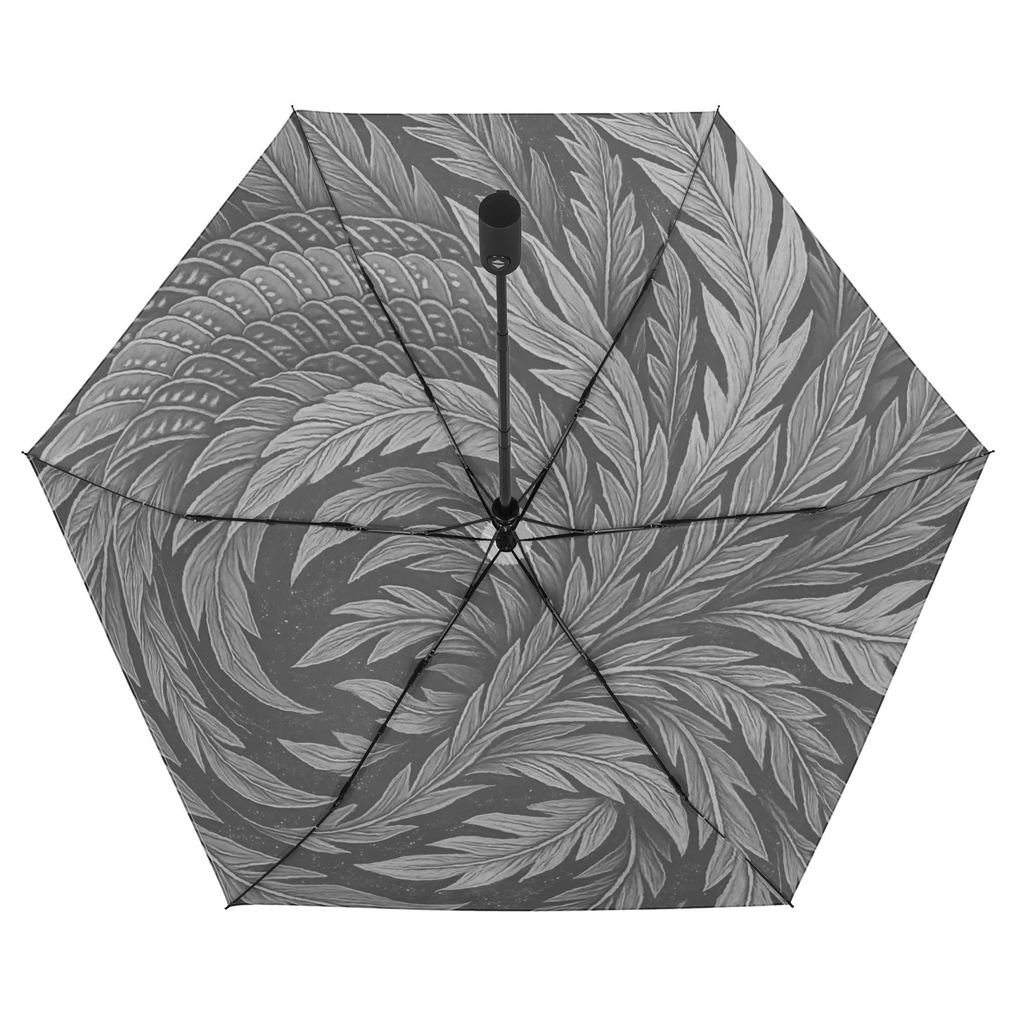 Hokusai-Inspired UV Protection & Waterproof Folding Umbrella – Unisex Sun and Rain Parasol, Japanese Art Print Lightweight Auto Open & Close -  | Japanese Art Umbrella