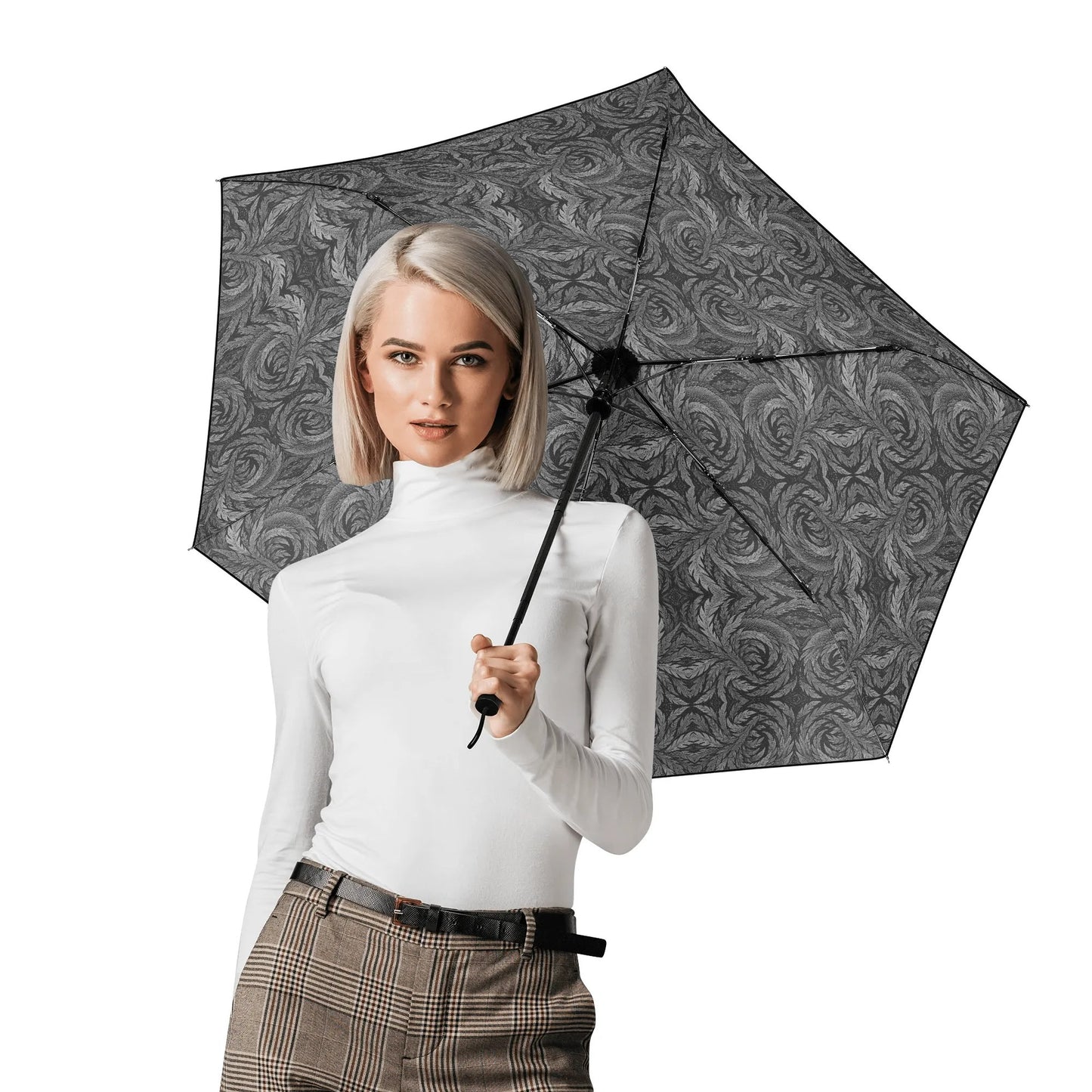 Hokusai-Inspired UV Protection & Waterproof Folding Umbrella – Unisex Sun and Rain Parasol,Japanese Art Lightweight Umbrella -  | Japanese Art Umbrella