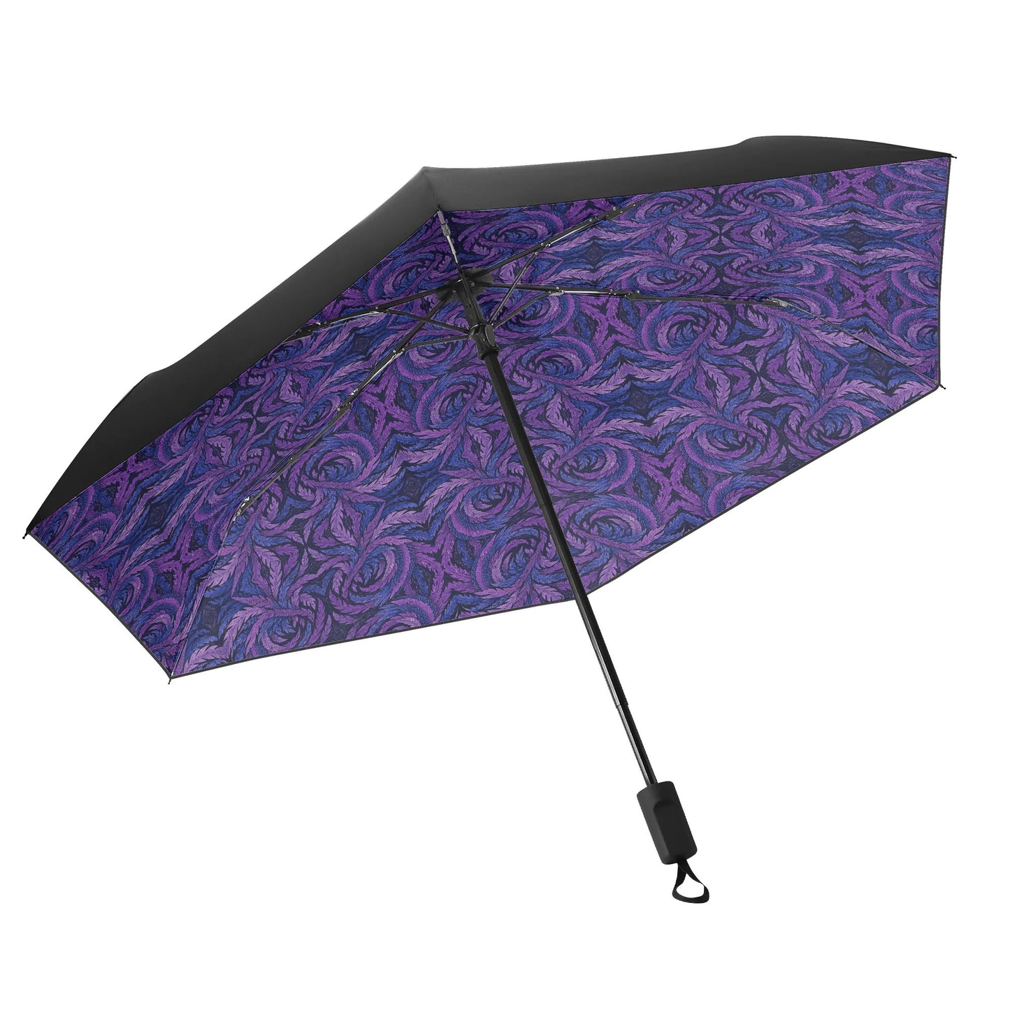Hokusai-Inspired UV Protection & Waterproof Folding Umbrella – Unisex Sun and Rain Parasol,Japanese Art Lightweight Umbrella -  | Japanese Art Umbrella