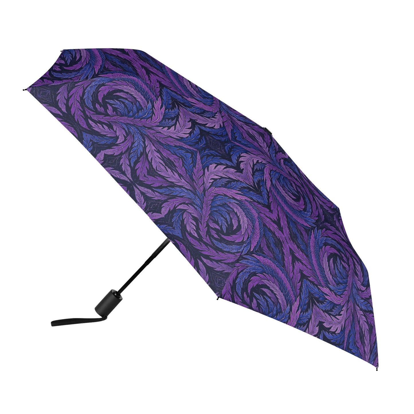 Hokusai-Inspired UV Protection & Waterproof Folding Umbrella – Unisex Sun and Rain Parasol,Japanese Art Lightweight Auto Open Close Umbrella -  | Japanese Art Umbrella