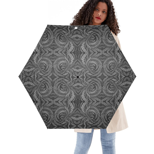 Hokusai-Inspired UV Protection & Waterproof Folding Umbrella – Unisex Sun and Rain Parasol,Japanese Art Lightweight Auto Open Close Umbrella -  | Japanese Art Umbrella