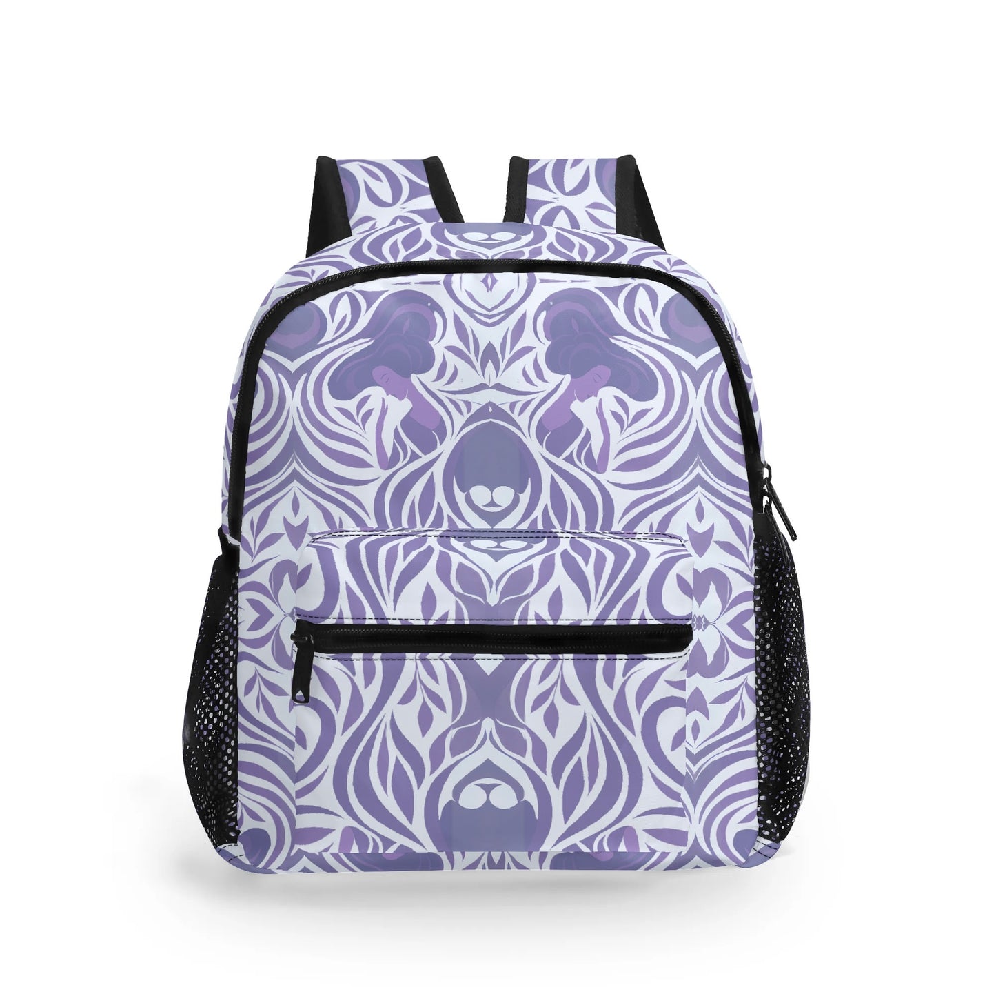 Yumeji Inspired 11 Inch Daypack – Cute All-Over-Print Backpack with Japanese Art Motif / Stylish -  | Japanese Art Backpack