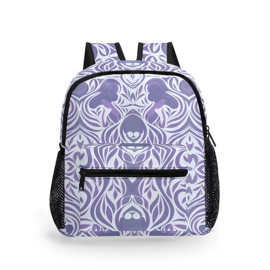 Yumeji Inspired 11 Inch Daypack – Cute All-Over-Print Backpack with Japanese Art Motif / Stylish -  | Japanese Art Backpack