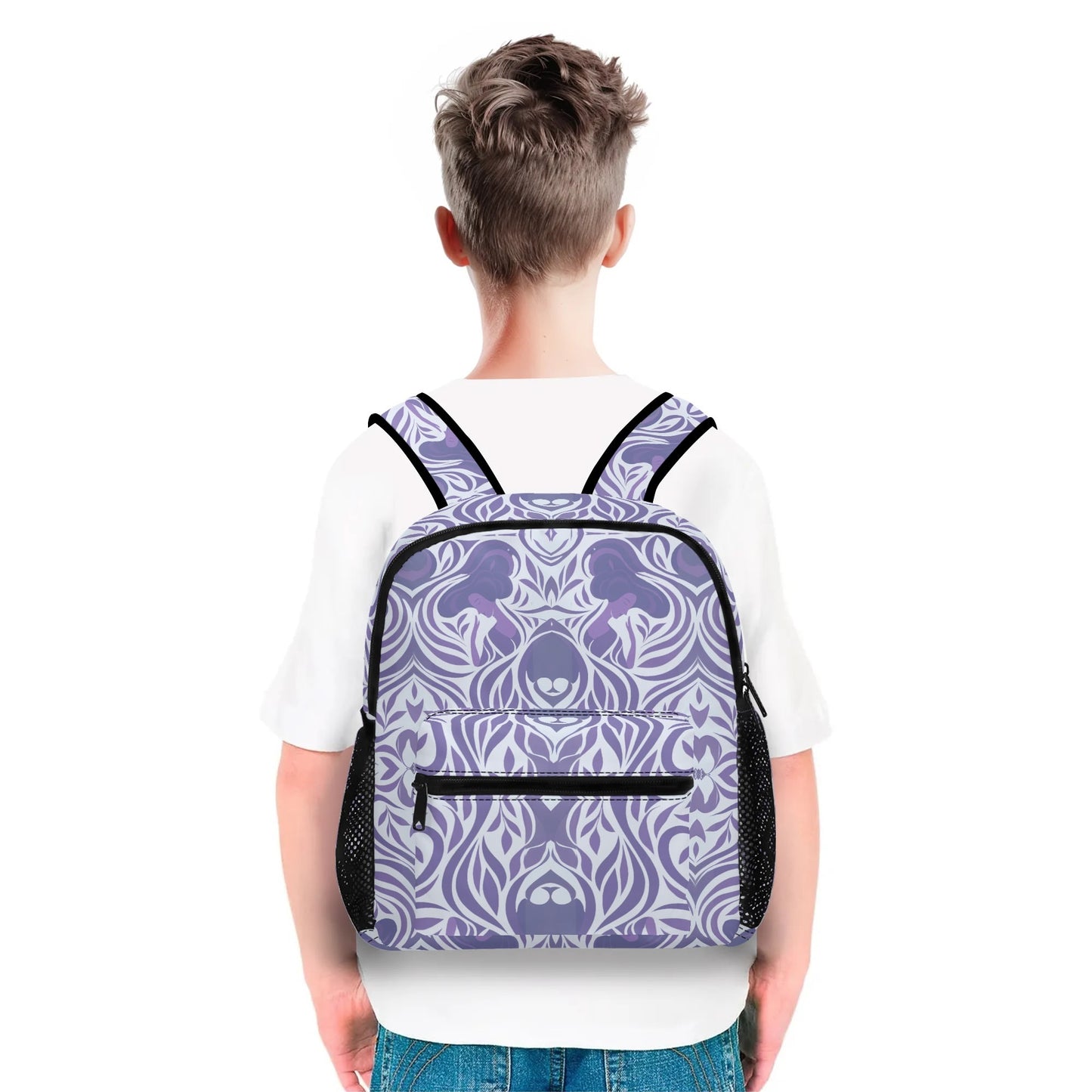 Yumeji Inspired 11 Inch Daypack – Cute All-Over-Print Backpack with Japanese Art Motif / Stylish -  | Japanese Art Backpack