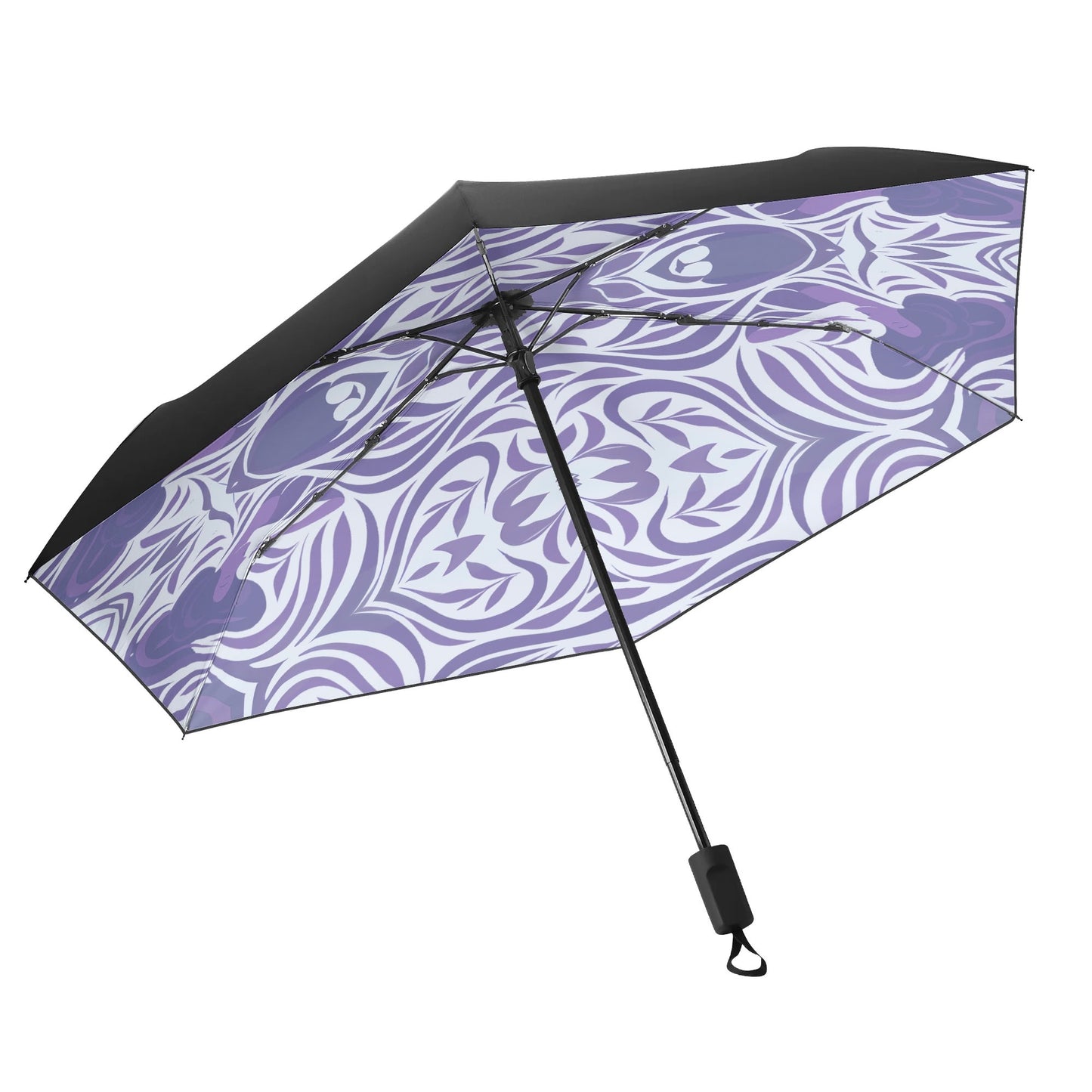 Art Nouveau Umbrella-Yumeji Inspired Japanese Woman Motif Stylish Parasol with Elegant Floral Flow–Unisex,Japanese Art Lightweight Umbrella -  | Japanese Art Umbrella