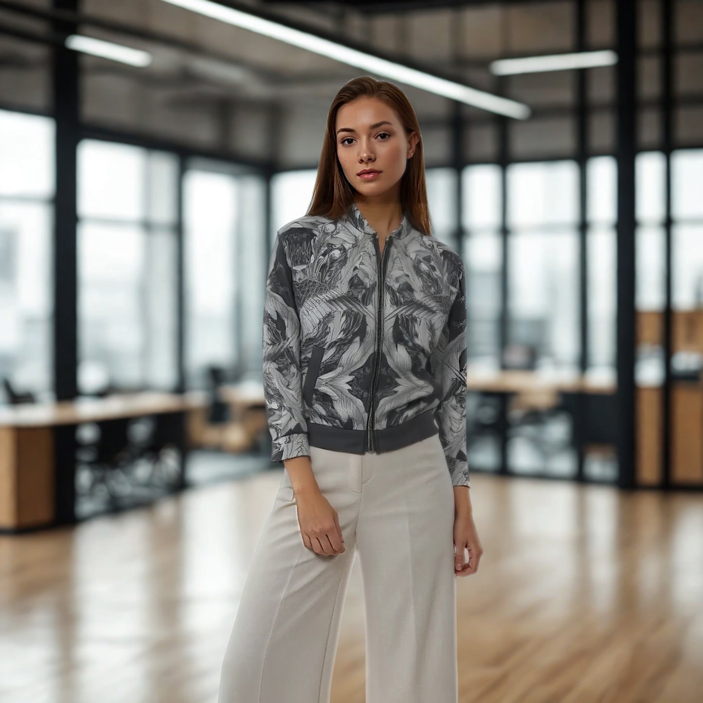 Hokusai Phoenix Unisex Bomber Jacket - Wearable Japanese Art with Modern Eleganceet | Japanese Art Jacket