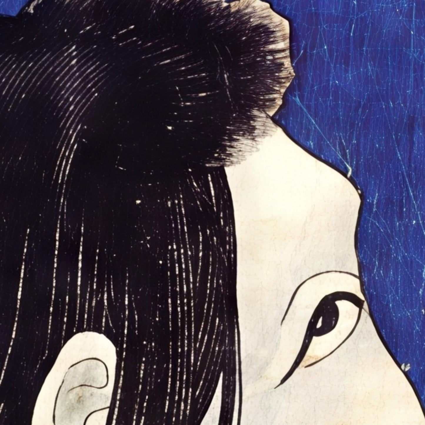 Hokusai Masterpieces 03– Ukiyo-e & Hand-painted Works (4 Digital Prints, Kanji Title Included) -  | Japanese Art Digital Art