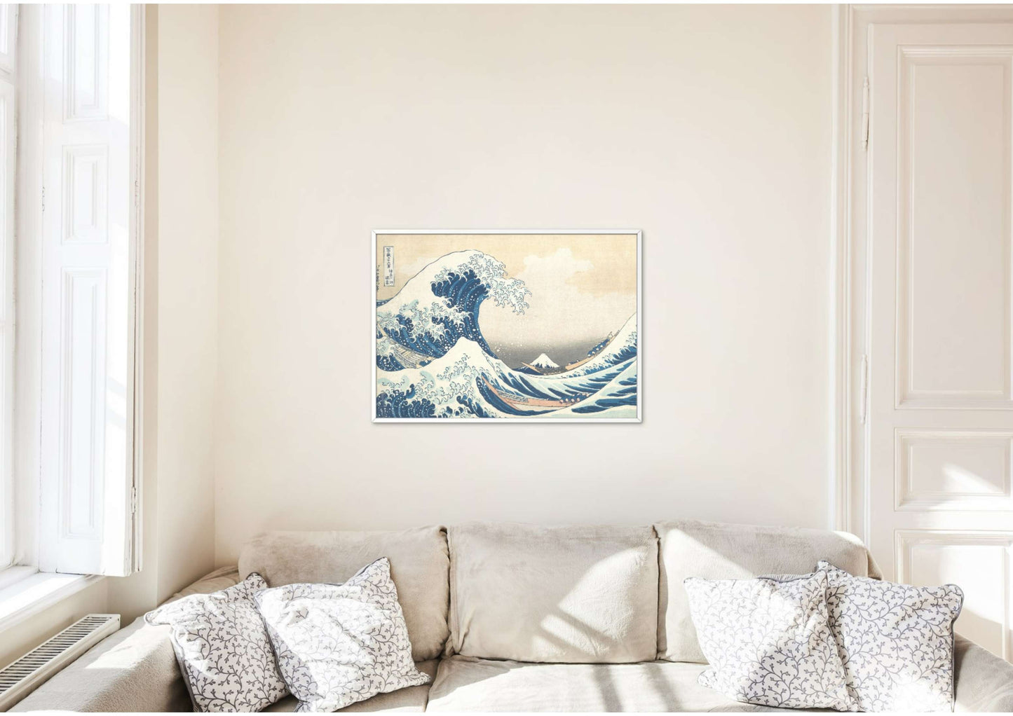 The Great Wave off Kanagawa Poster, Katsushika Hokusai Art Print, Japanese Ukiyo-e Wall Decor, High Resolution Digital Download -  | Japanese Art Digital Art
