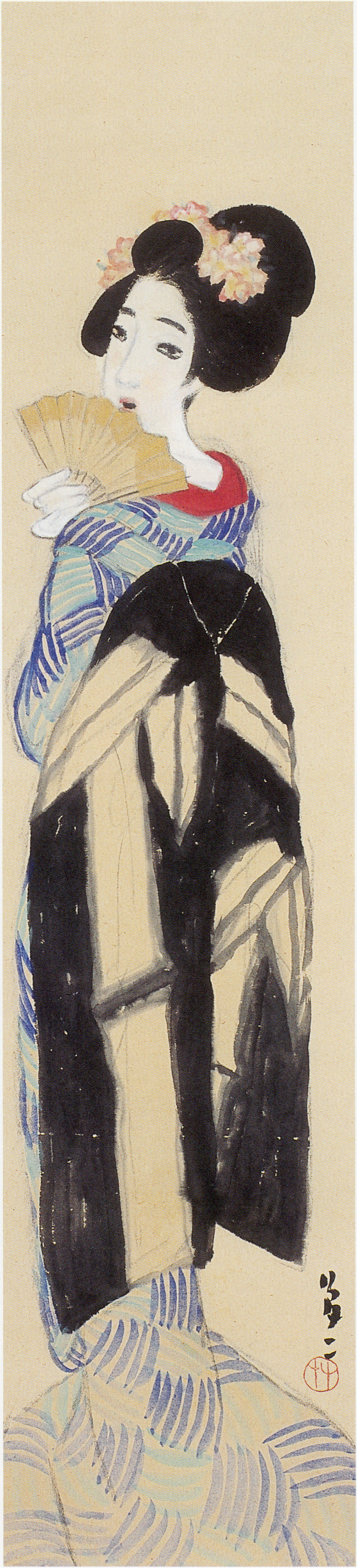 Yumeji’s Romance: Dancing Girl glossy mug -  | Japanese Art Mug