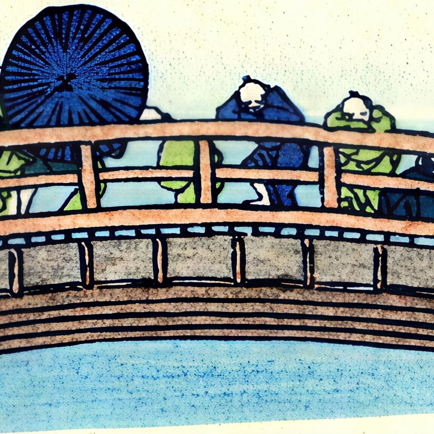 Hokusai Masterpieces 01– Ukiyo-e & Hand-painted Works (4 Digital Prints, Kanji Title Included) -  | Japanese Art Digital Art