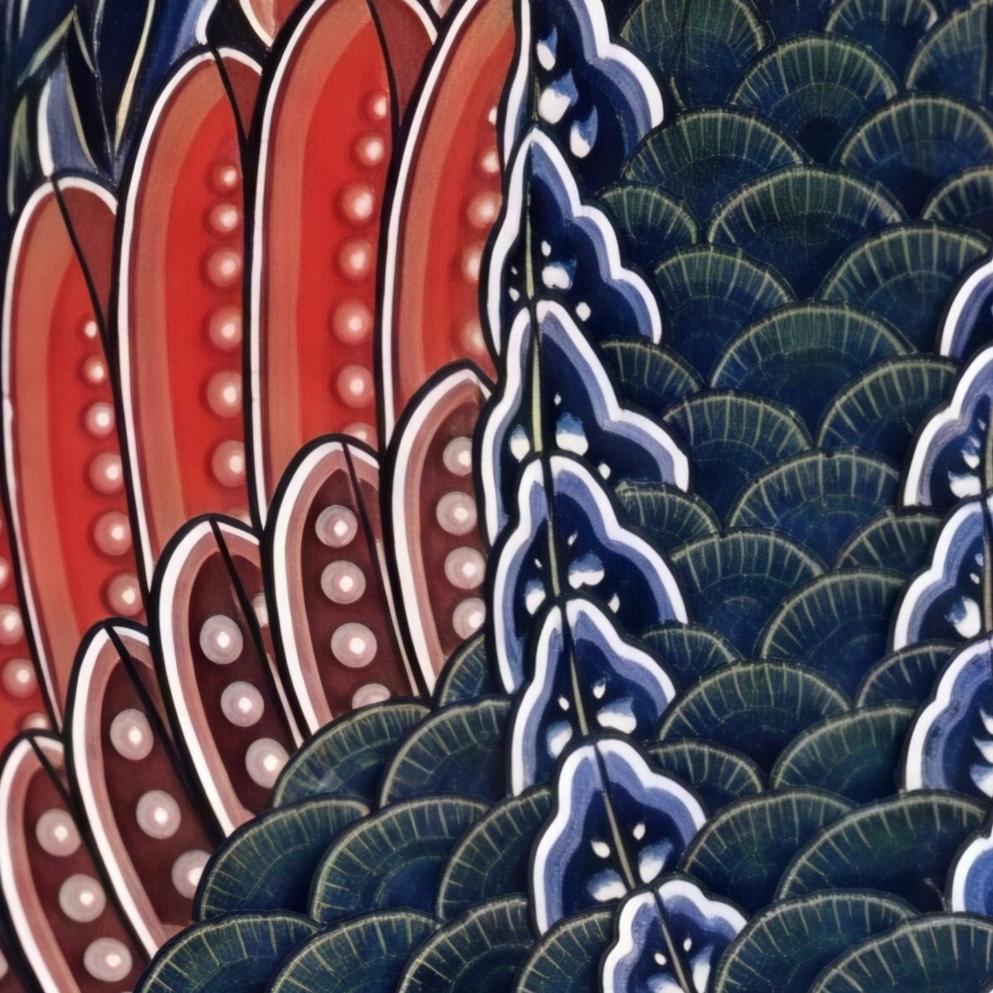 Hokusai Masterpieces 03– Ukiyo-e & Hand-painted Works (4 Digital Prints, Kanji Title Included) -  | Japanese Art Digital Art