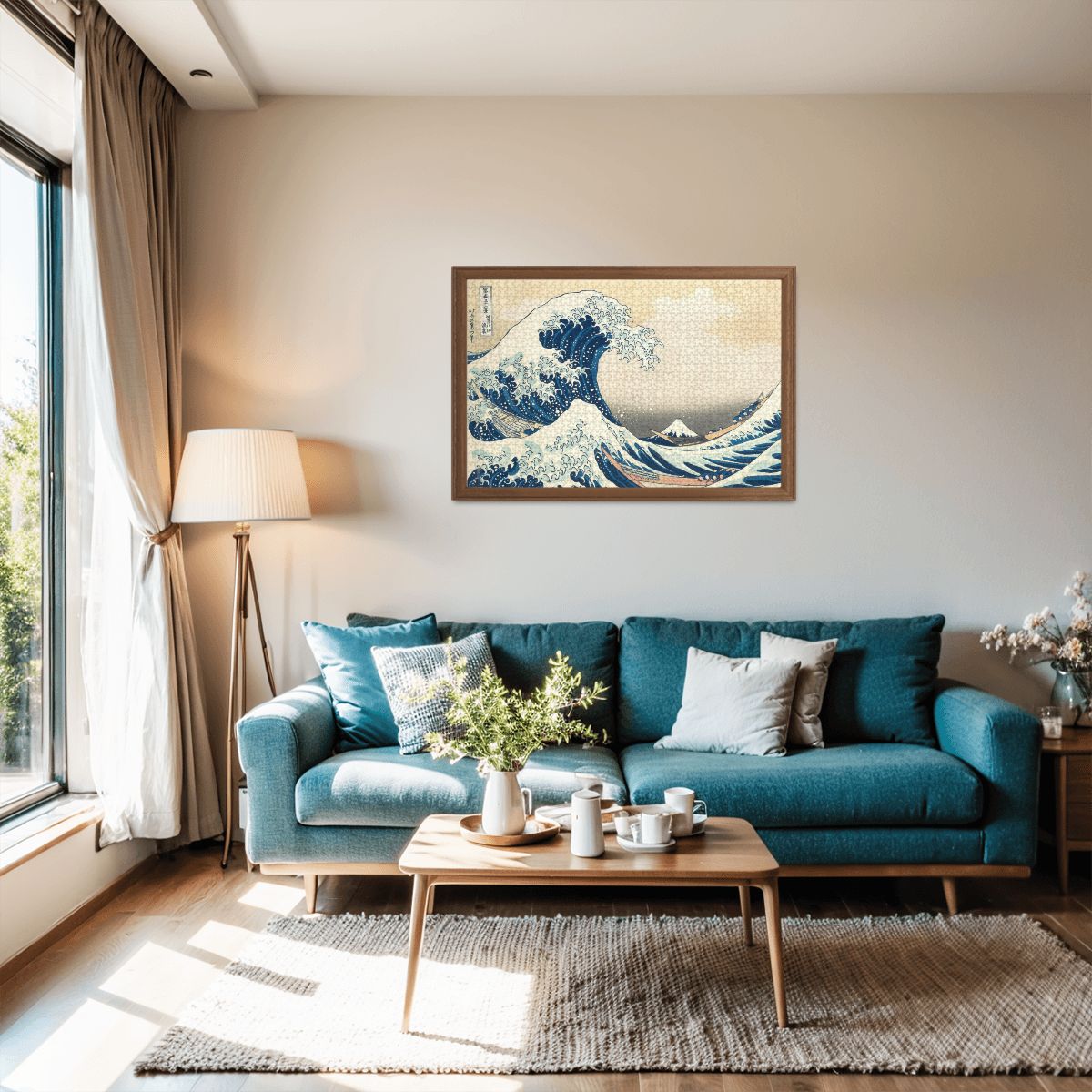 Wooden Jigsaw Puzzles 1000 pcs - Hokusai The Great Wave off Kanagawa — The Eternal Surge -  | Japanese Art Jigsaw Puzzle